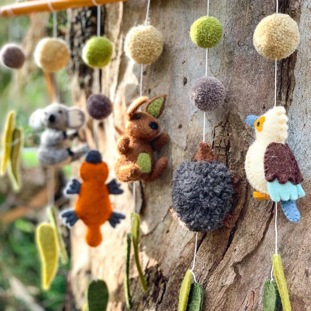 Tara Treasures Mobile Nursery Australian Animals