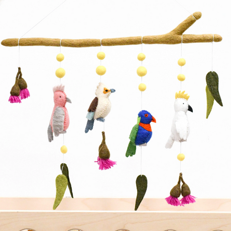 Tara Treasures Mobile Nursery Australian Birds