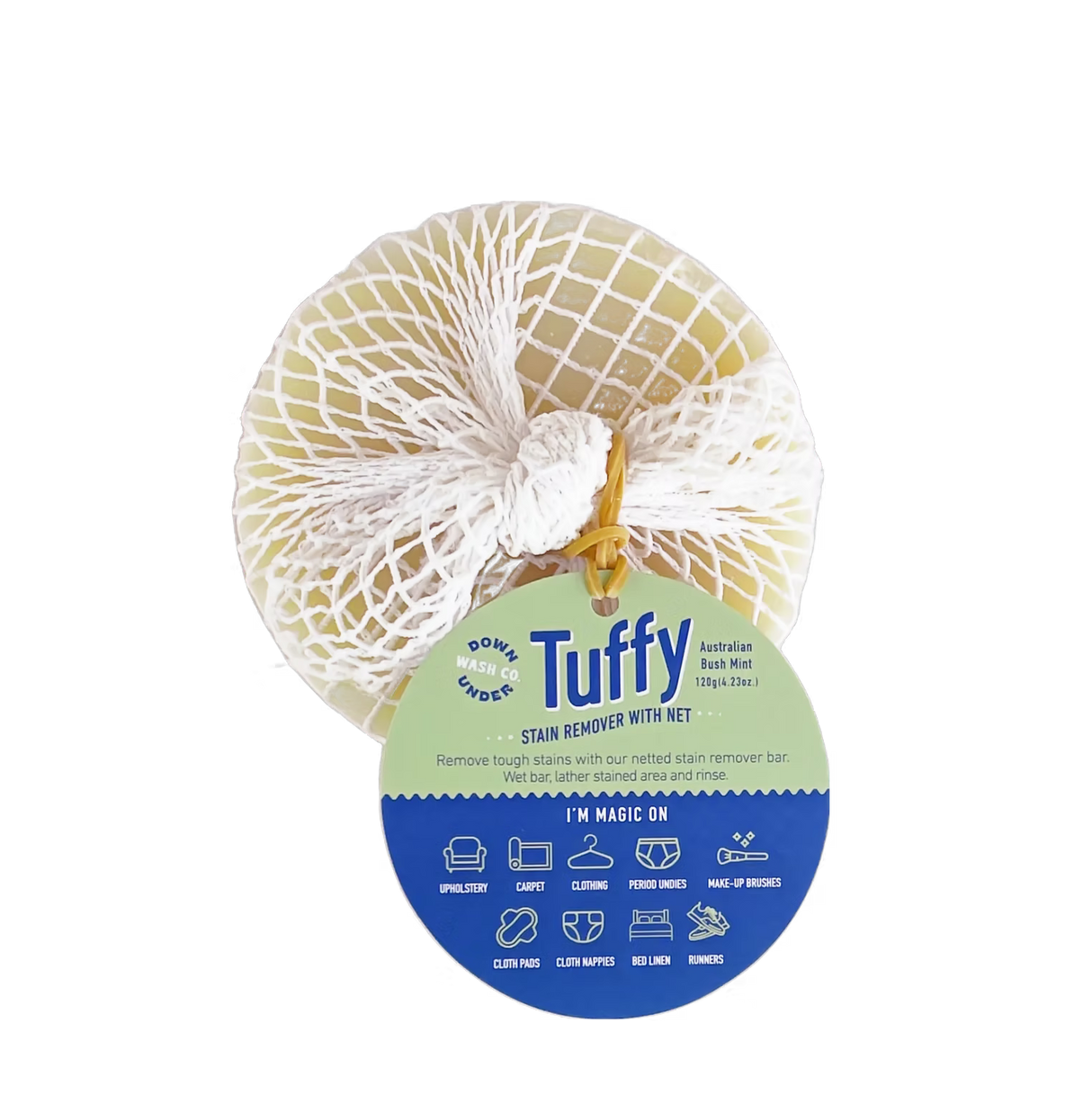 Downunder Wash Co Tuffy Laundry Soap Bar 120 g