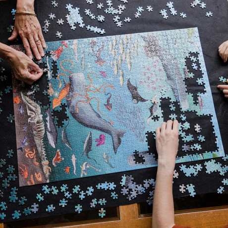 Wild Fixes Whale Poo and CO2 Jigsaw Puzzle (1000 Pieces)