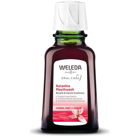 Weleda Mouthwash Ratanhia Herbal Mint Flavour 50 ml