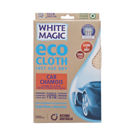 White Magic Car Chamois Eco Cloth