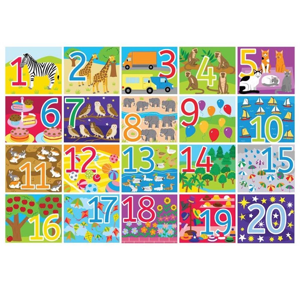 Bigjigs 1-20 Floor Puzzle