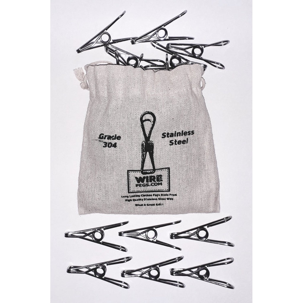 Stainless Steel Wire Pegs Grade 201 (Regular - 1.75 mm)