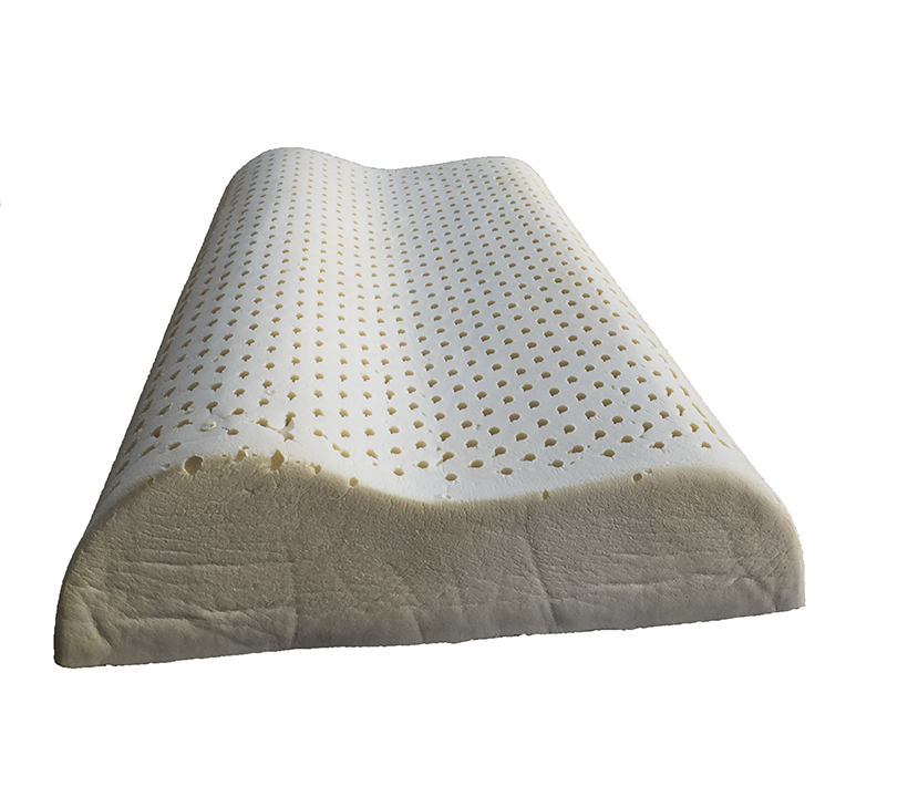 Natural Bedding Co Latex Contour Pillow