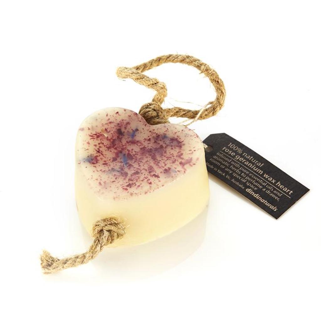 Dindi Naturals Wax Aromatic Heart on a Rope