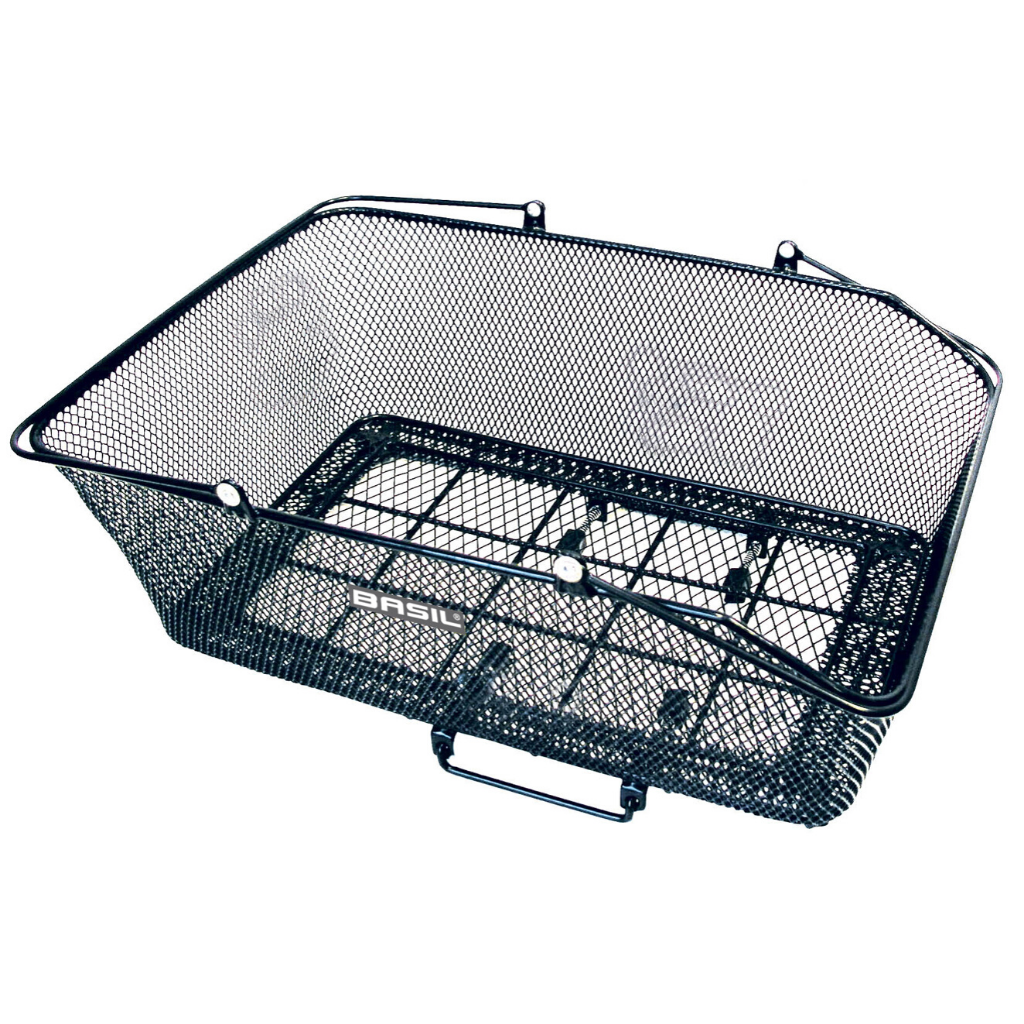 Basil California Rear Mesh Basket with Handles