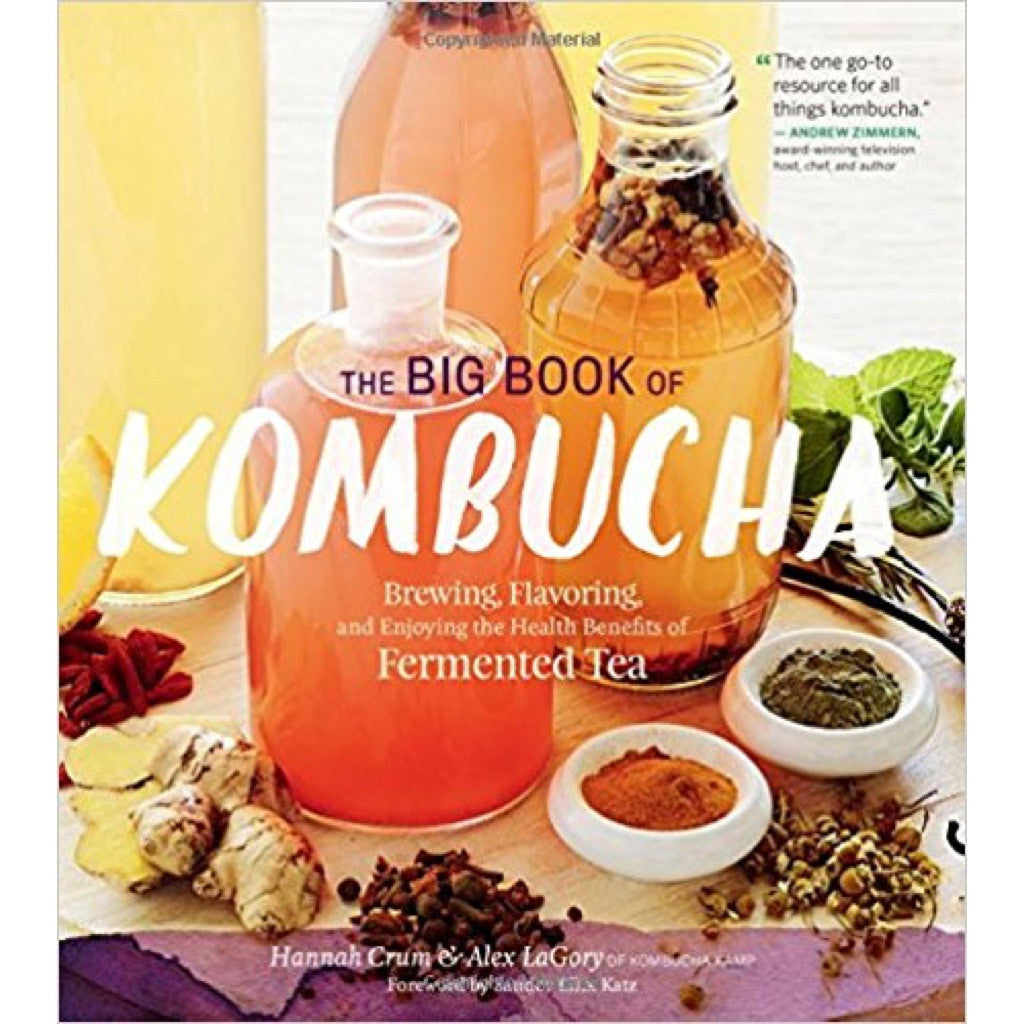 "Big Book of Kombucha" Book by Hannah Crum
