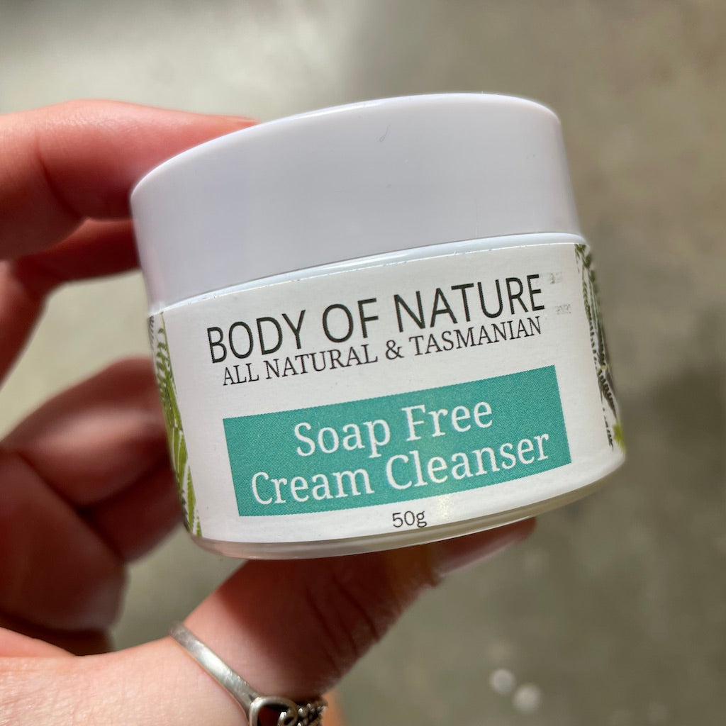 Body of Nature Soap Free Cream Cleanser 50 g