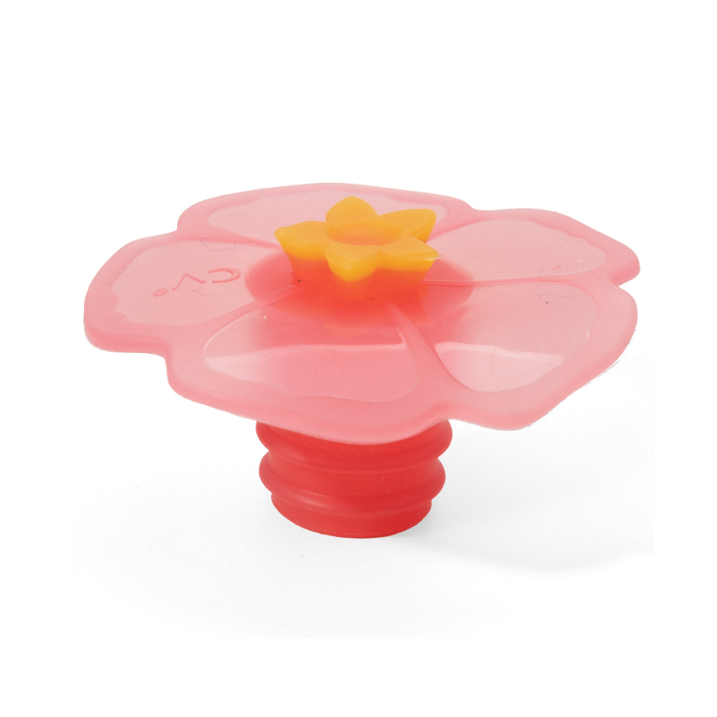 Charles Viancin Silicone Bottle Stopper Floral