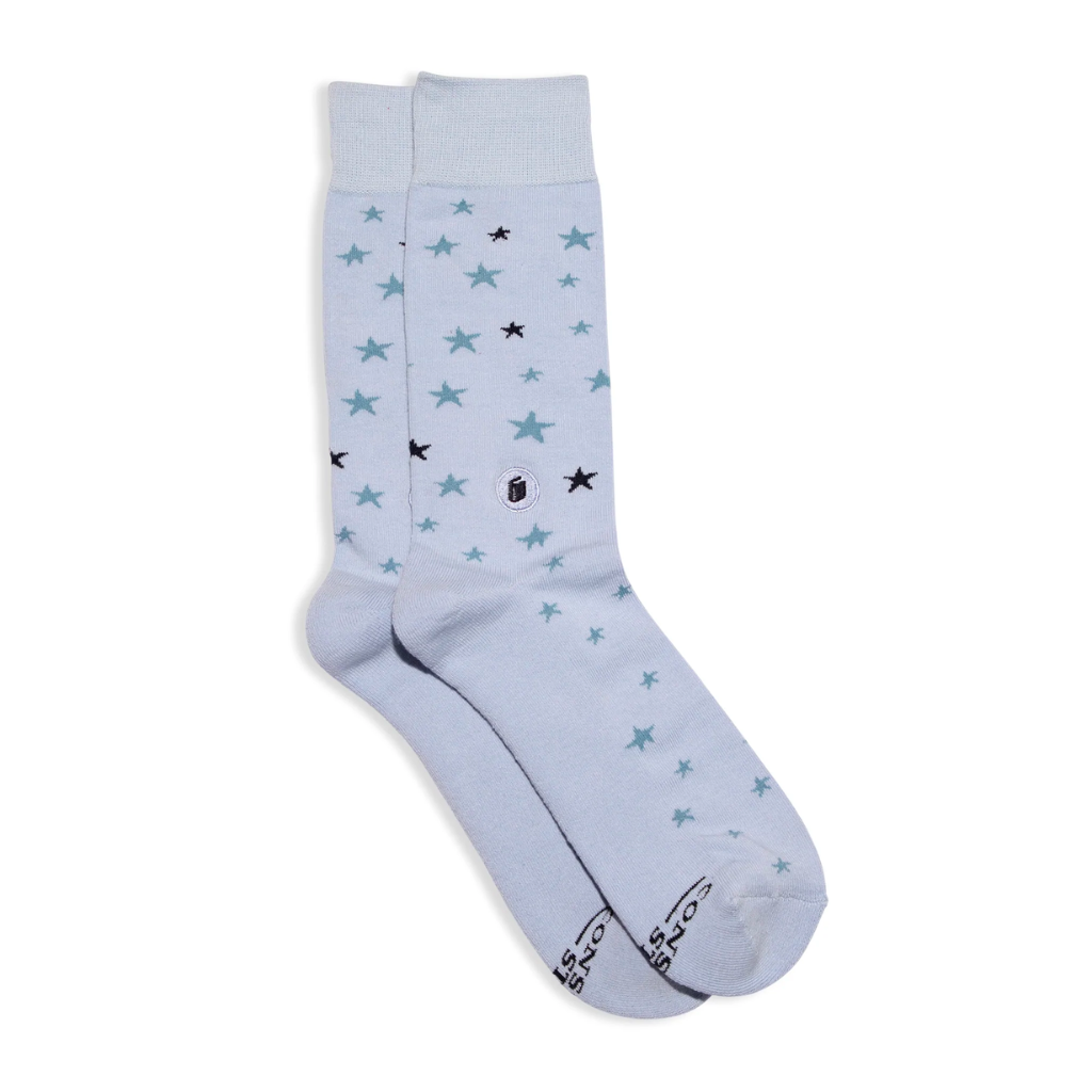 Conscious Step Socks Mens Size 8-13 (Womens Size 9-14) (Organic Cotton)