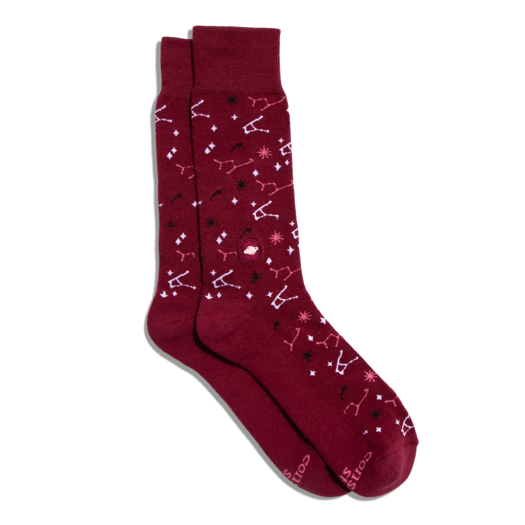 Conscious Step Socks Mens Size 8-13 (Womens Size 9-14) (Organic Cotton)