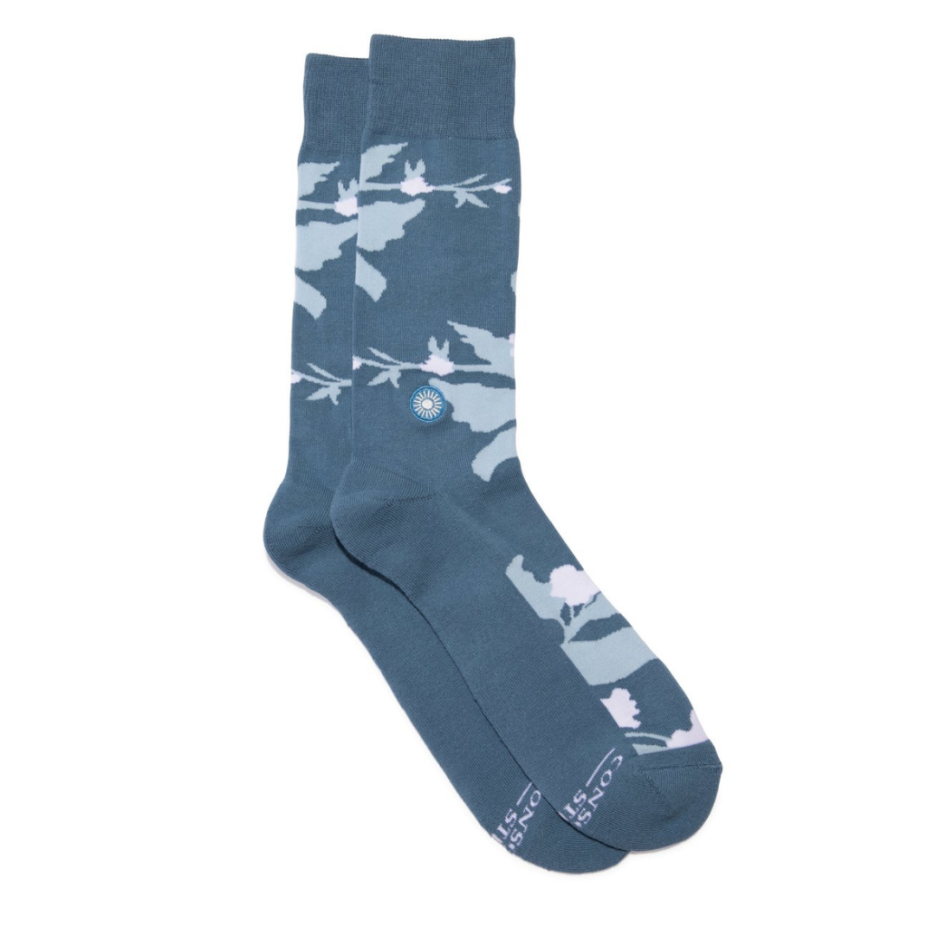Conscious Step Socks Mens Size 8-13 (Womens Size 9-14) (Organic Cotton)