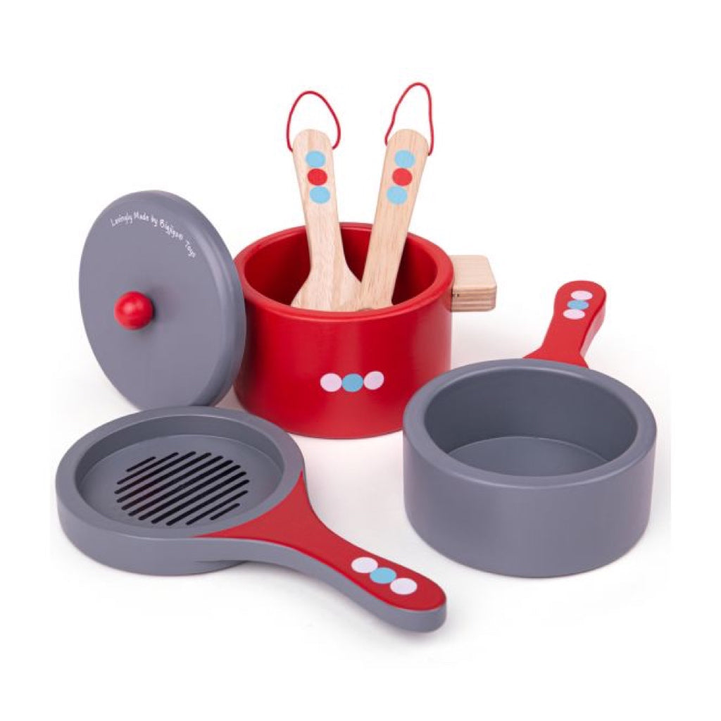 Bigjigs Cooking Pans