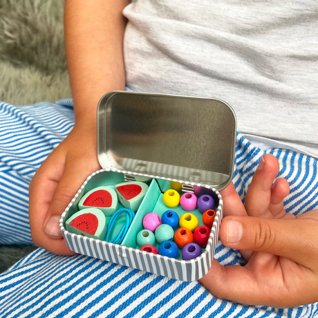 Cotton Twist Bracelet Gift Kit in a Tin