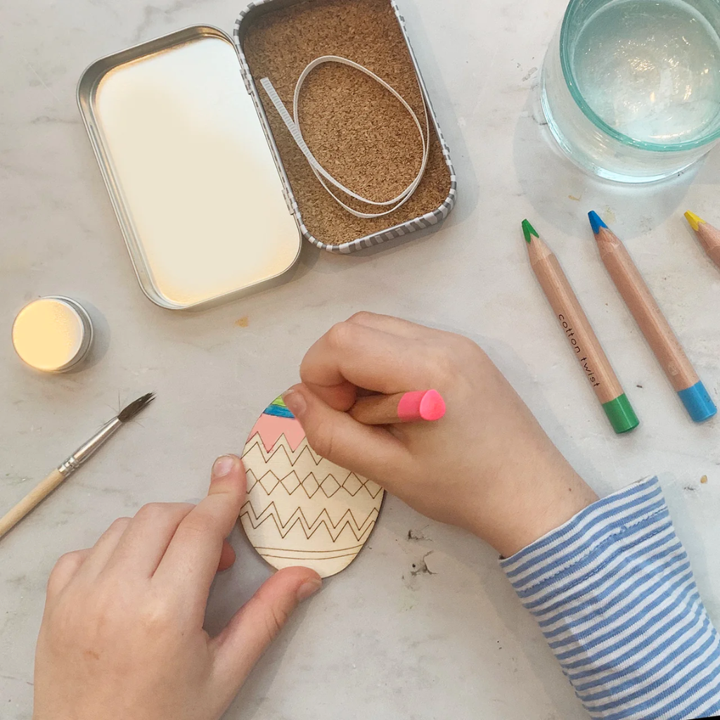 Cotton Twist Easter Decoration Gift Tin