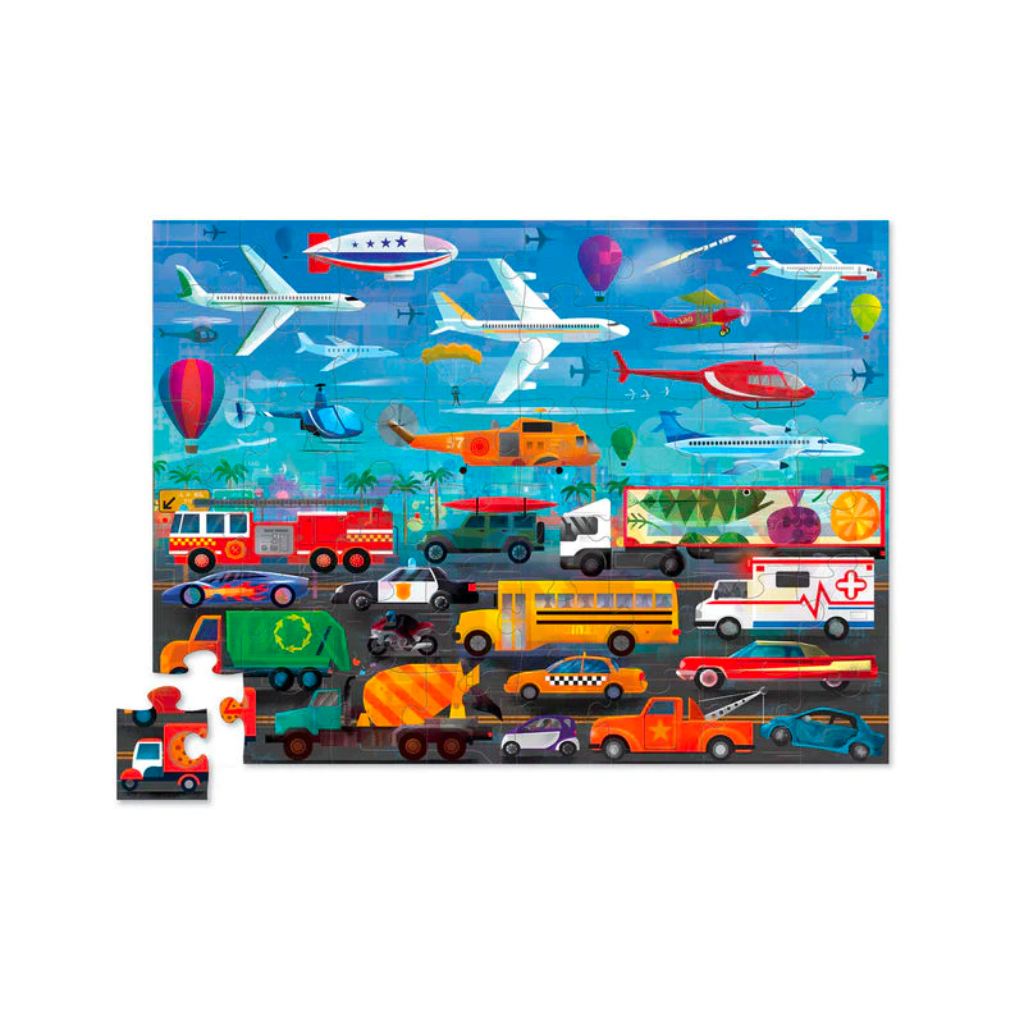 Crocodile Creek Above & Below Puzzle (48 Pieces)