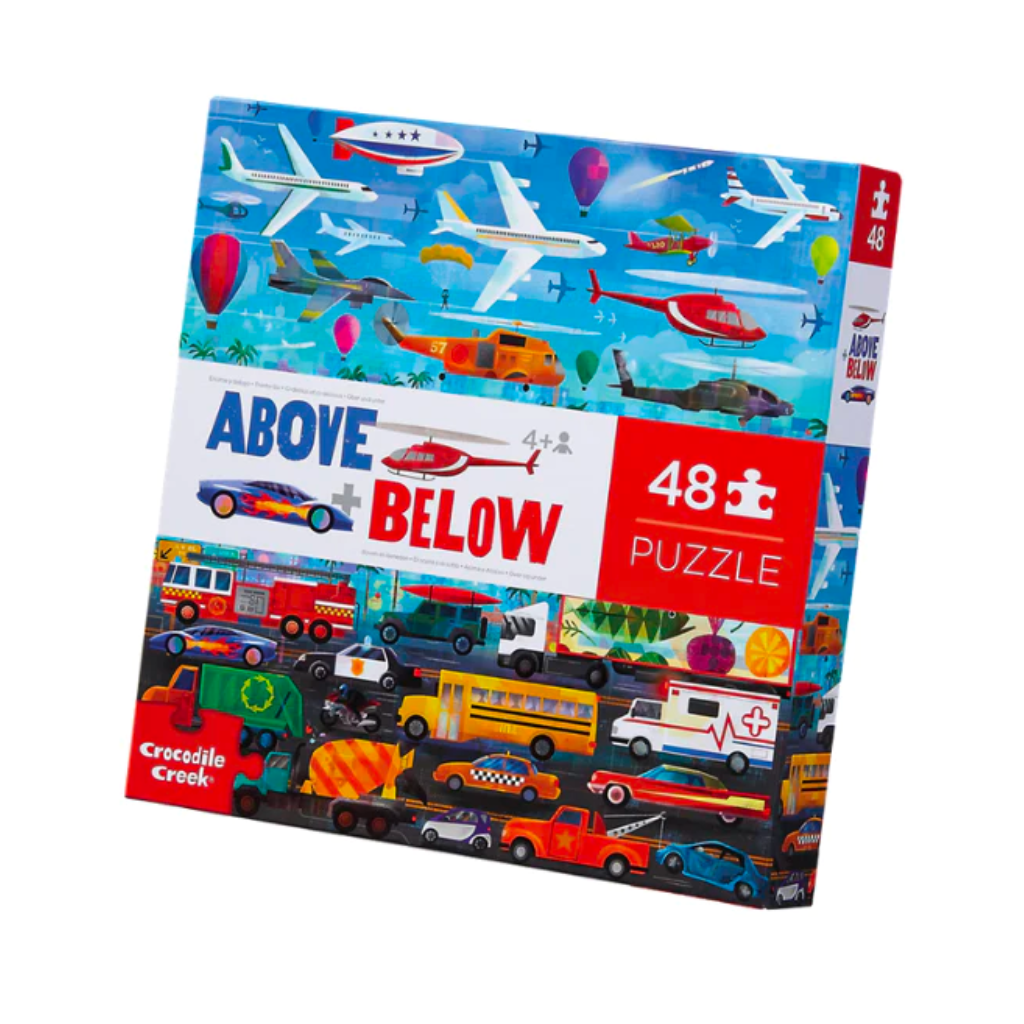 Crocodile Creek Above & Below Puzzle (48 Pieces)