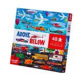 Crocodile Creek Above & Below Puzzle (48 Pieces)