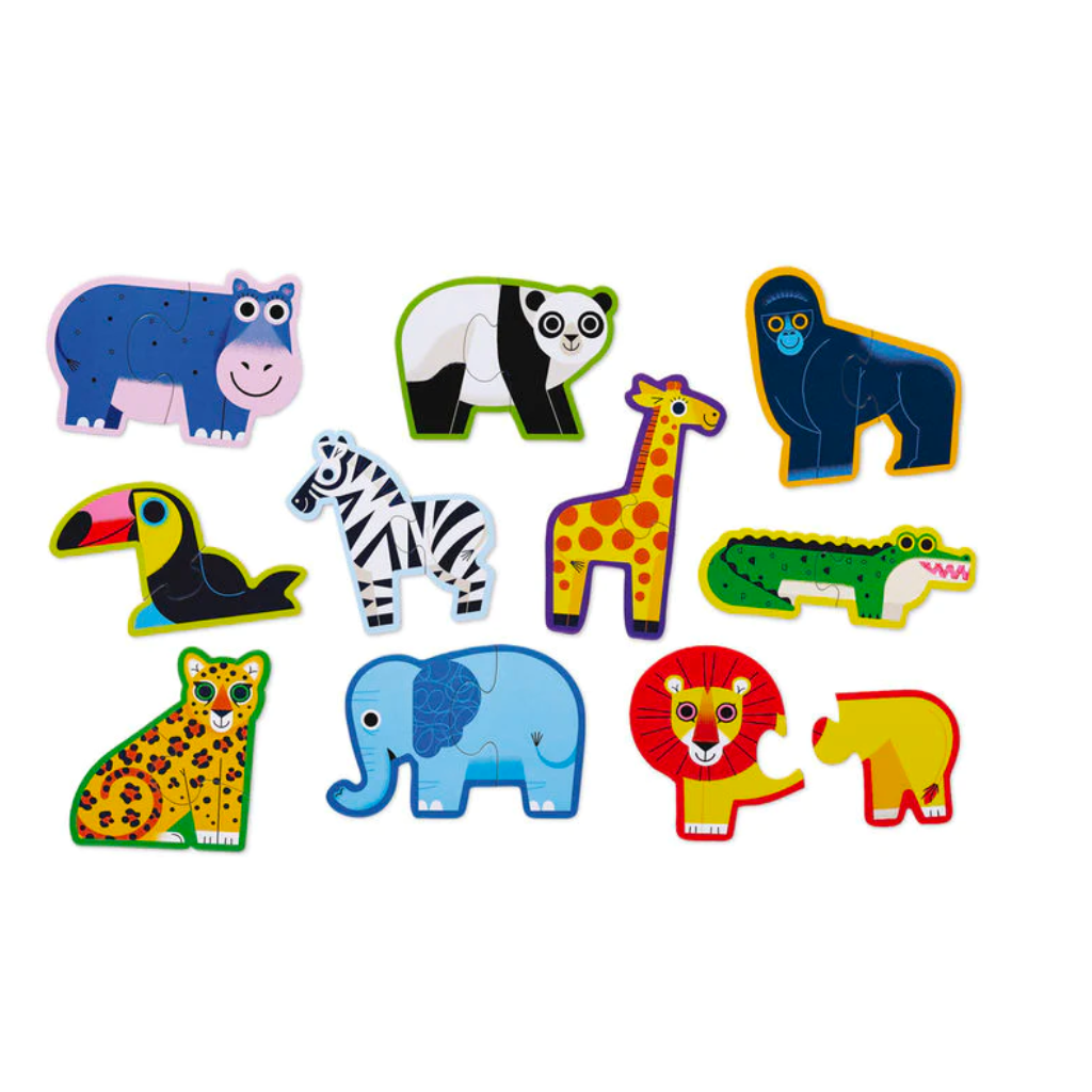 Crocodile Creek Let's Begin Puzzle (10 x 2 Pieces)