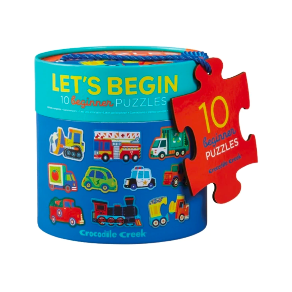 Crocodile Creek Let's Begin Puzzle (10 x 2 Pieces)