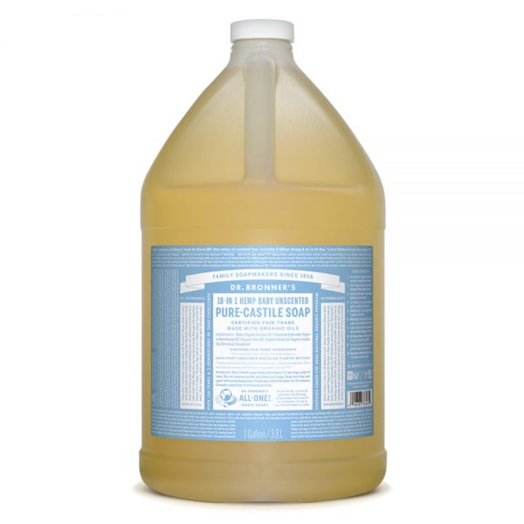 Dr Bronner's Pure Castile Liquid Soap 3.8 L