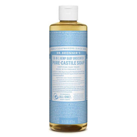 Dr Bronner's Pure Castile Liquid Soap 473 ml