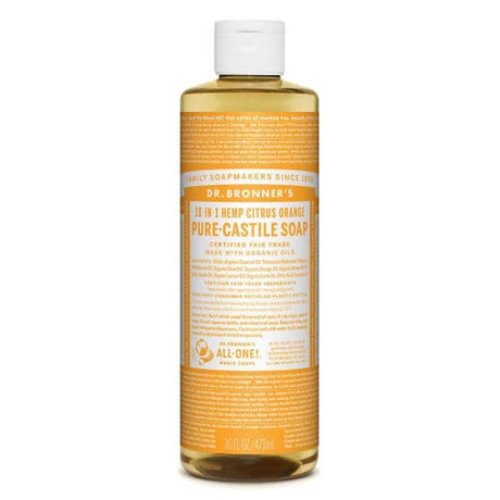 Dr Bronner's Pure Castile Liquid Soap 473 ml