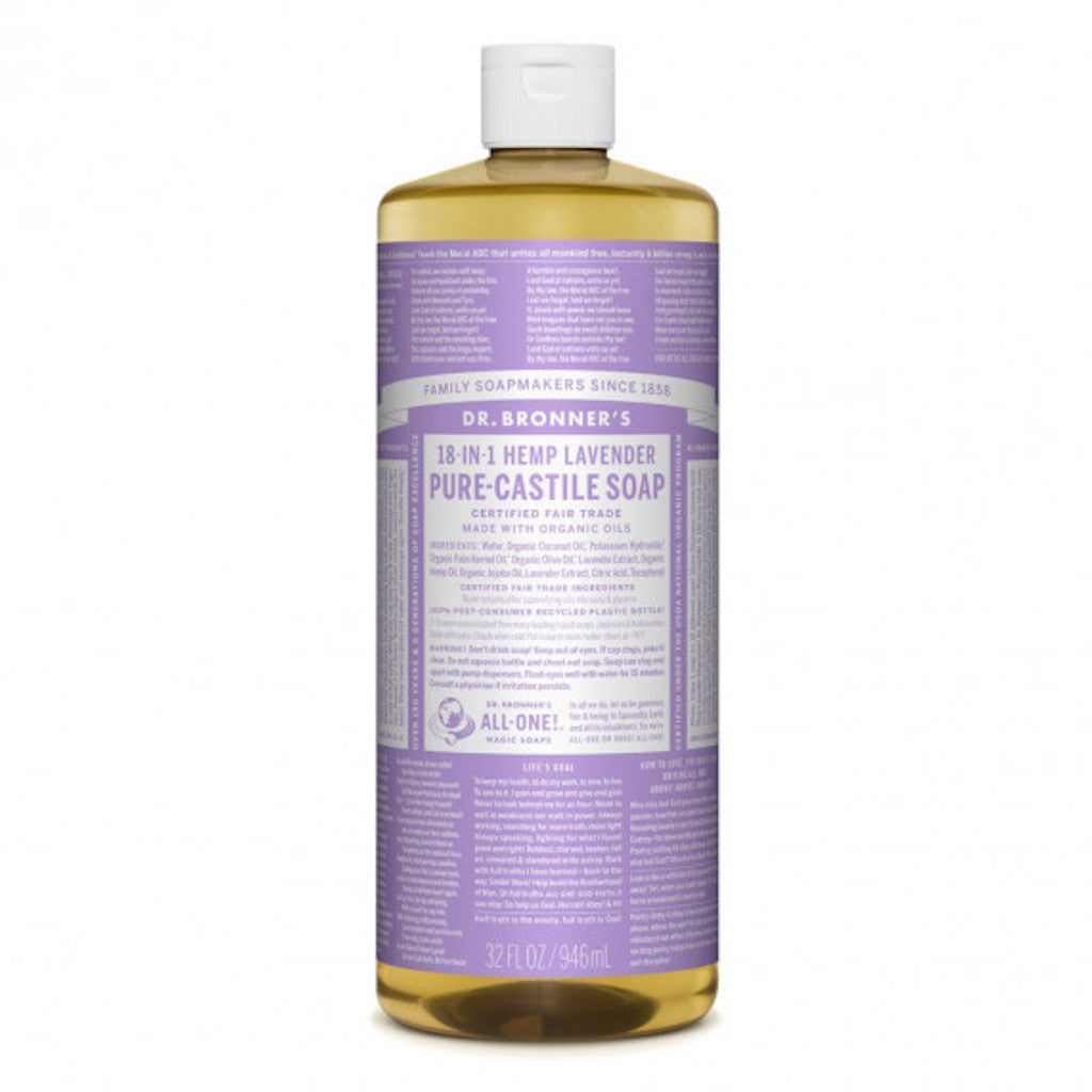 Dr Bronner's Pure Castile Liquid Soap 946 ml