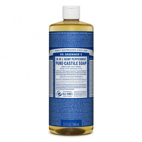 Dr Bronner's Pure Castile Liquid Soap 946 ml