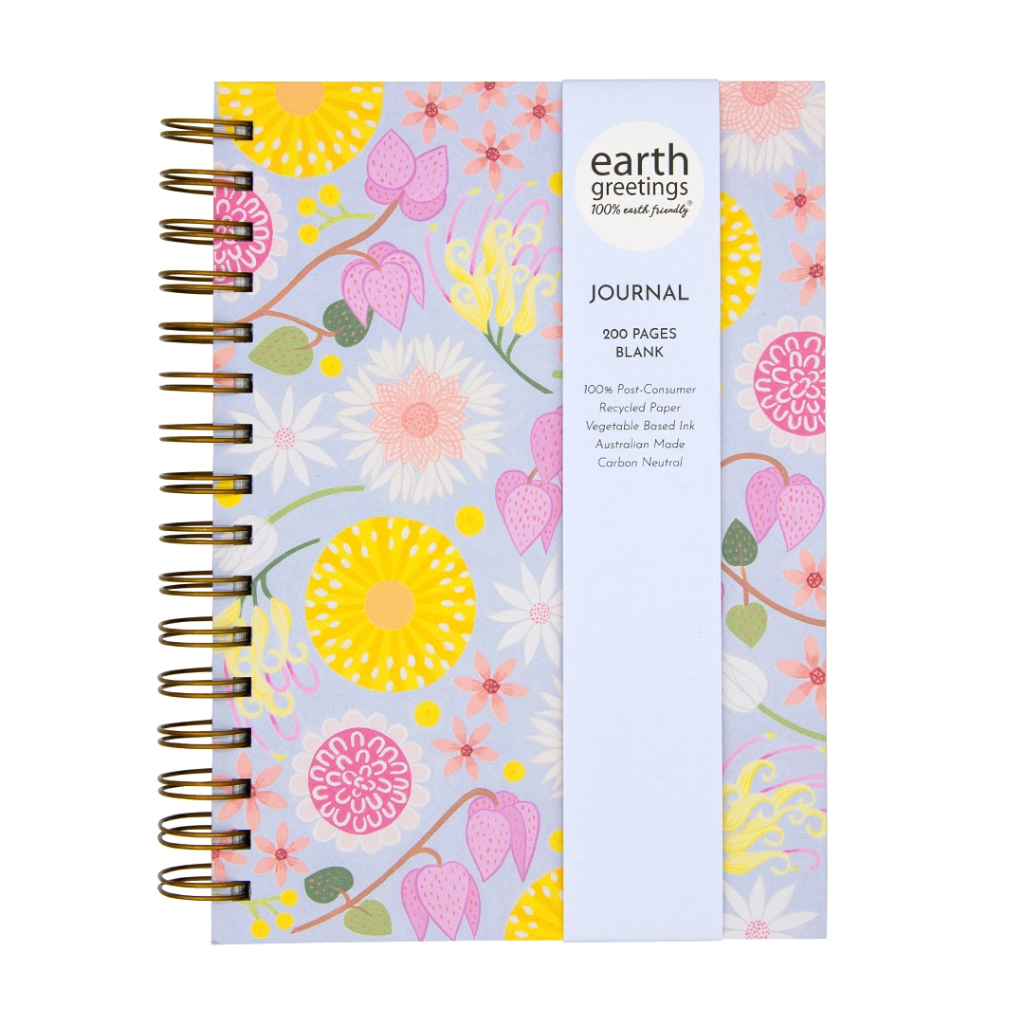 Earth Greetings Blank Journal