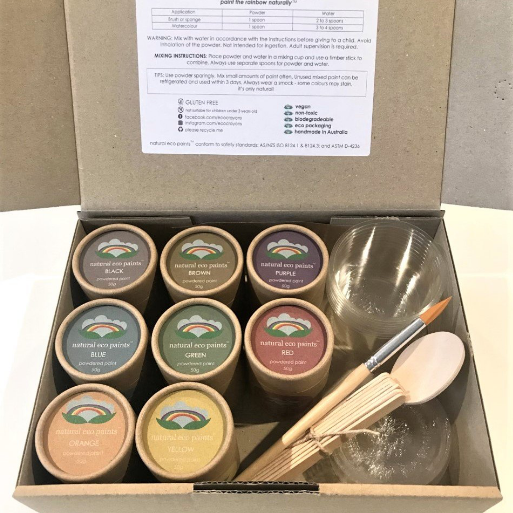 Eco Natural Paints Kit (8 Pack)