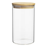 Ecology Glass Pantry Canister Round with Bamboo Lid