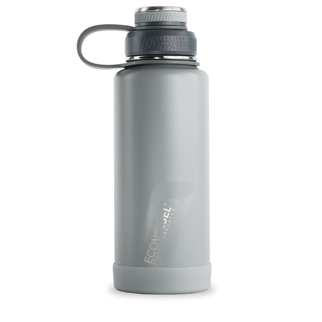 Ecovessel Boulder TriMax Insulated Water Bottle with Strainer 946 ml