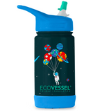 Ecovessel Frost TriMax Insulated Kids Water Bottle with Straw 355 ml