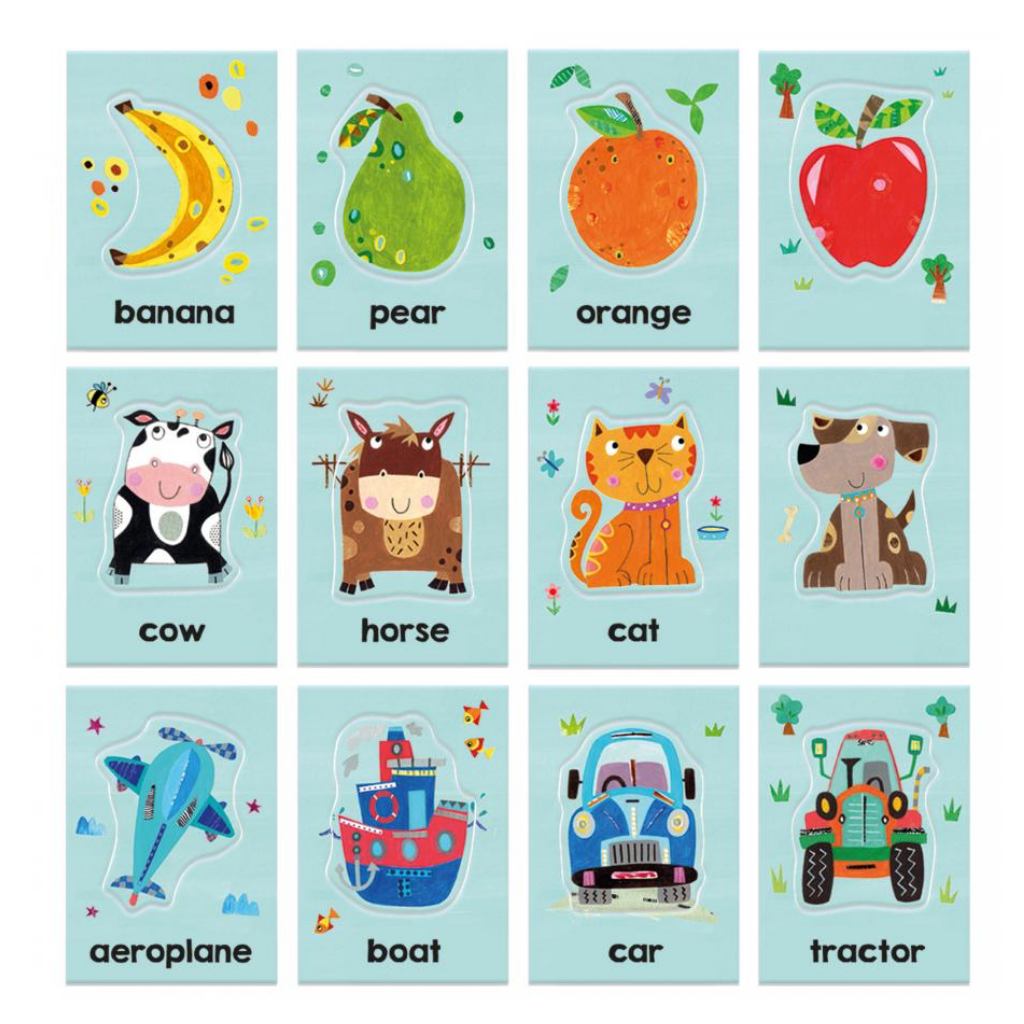 Headu Montessori Baby Flashcards