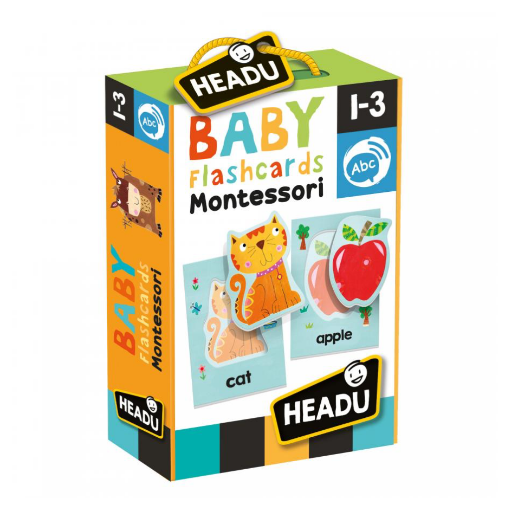 Headu Montessori Baby Flashcards