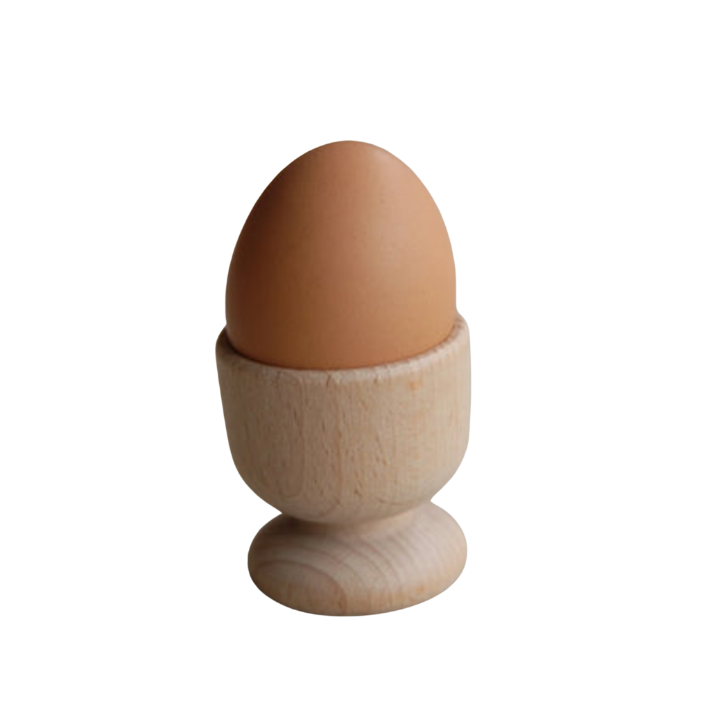 Heaven in Earth Wooden Egg Cup