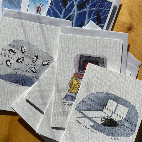 Hobart Greeting Cards by Kudelka (11.5 x 16.5 cm)