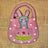 Pashom Handmade Felt Bunny Bag