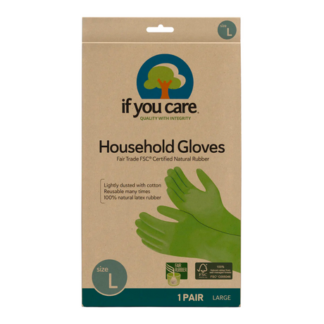 If You Care Household Natural Rubber Gloves