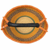 Jungle Direct African Large Round Basket Vegan