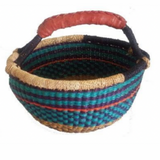 Jungle Direct African Round Basket Medium