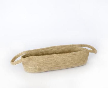 U-Chus Fair Trade Jute Oval Tray Basket Teros