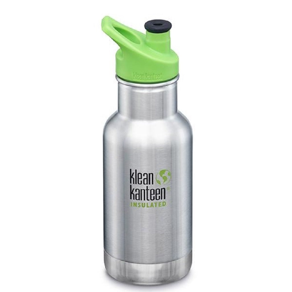 Klean Kanteen Insulated Kids Bottle with Sports Cap 90% Recycled 355 ml (12 oz)