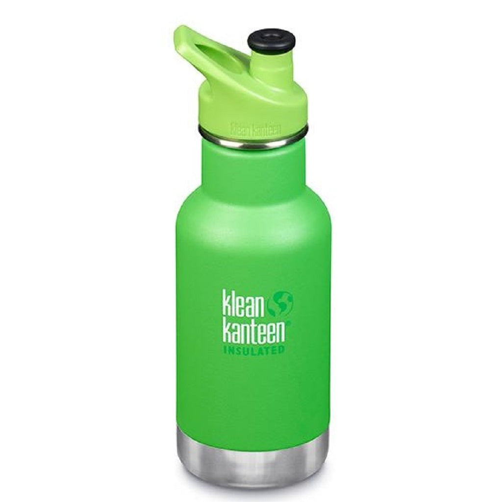 Klean Kanteen Insulated Kids Bottle with Sports Cap 90% Recycled 355 ml (12 oz)