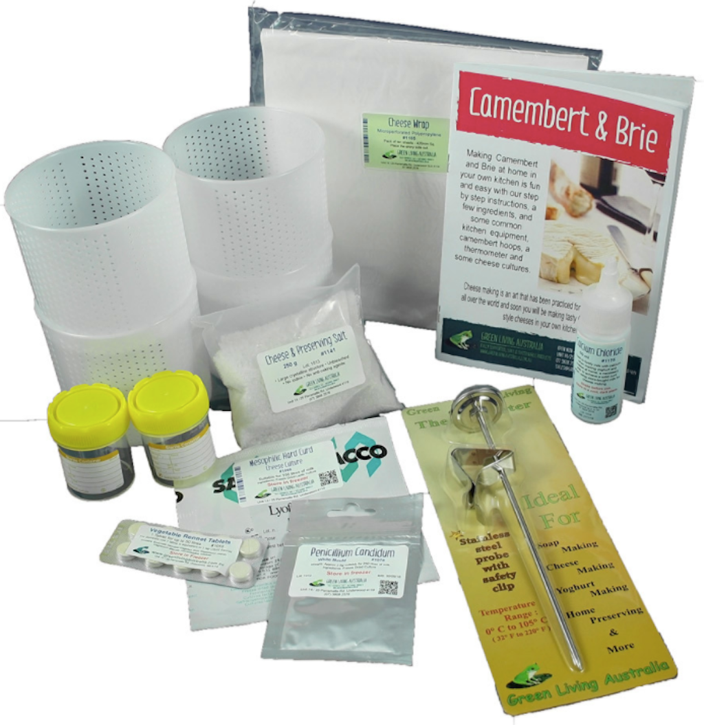 Green Living Australia Camembert Cheese Kit