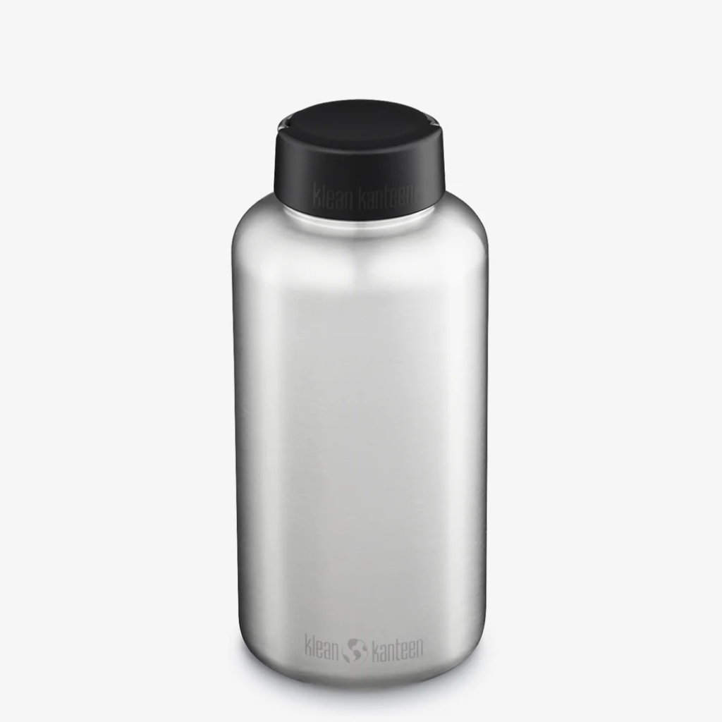 Klean Kanteen Bottle Wide Mouth with Loop Cap & Bale 1900 ml (64 oz)