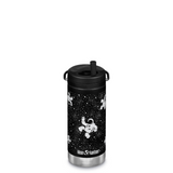 Klean Kanteen TKWide Insulated Bottle Twist Cap with Straw 355 ml (12 oz)