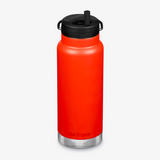 Klean Kanteen TKWide Insulated Bottle Twist Cap with Straw 946 ml (32 oz) Tiger Lily Teros Tasmania